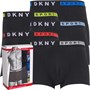 DKNY Męskie Sport Tenpe Bokserki Czarny