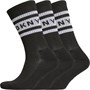 DKNY Męskie Reed Sport Skarpety Sportowe Czarny