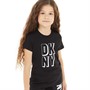 DKNY Girls T-Shirt Black