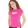 DKNY Girls T-Shirt Rasberry