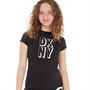 DKNY Girls T-Shirt Black