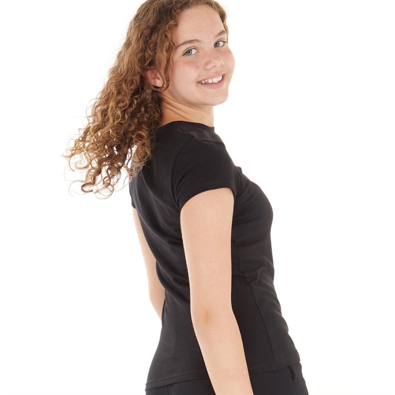 DKNY Girls T-Shirt Black