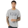 DKNY Mens River Bandits Lounge T-Shirt Grey Marl