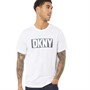 DKNY Mens River Bandits Lounge T-Shirt White/Blue Green