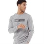 DKNY Mens River Bandits Long Sleeve Lounge Top Grey Marl