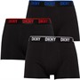 DKNY Mens Moses Lake Three Pack Trunks Black