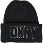 DKNY Childrens Pull On Hat Black