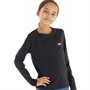 DKNY Girls Long Sleeve Top Black