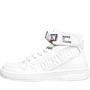 DKNY Junior Logo Print Hi Top Trainers White