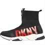 DKNY Junior Knitted Hi Top Trainers Black