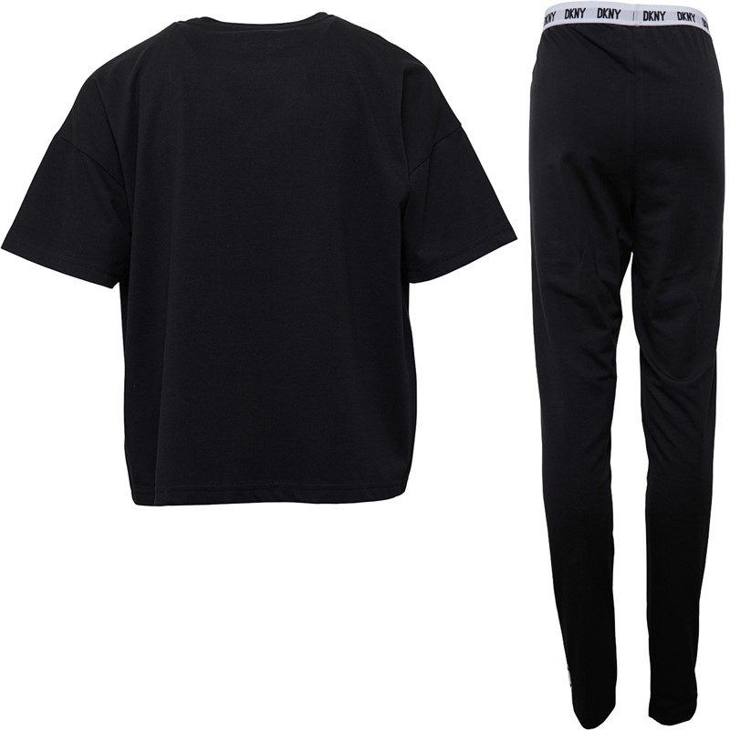 DKNY Girls Pjyama Set Black