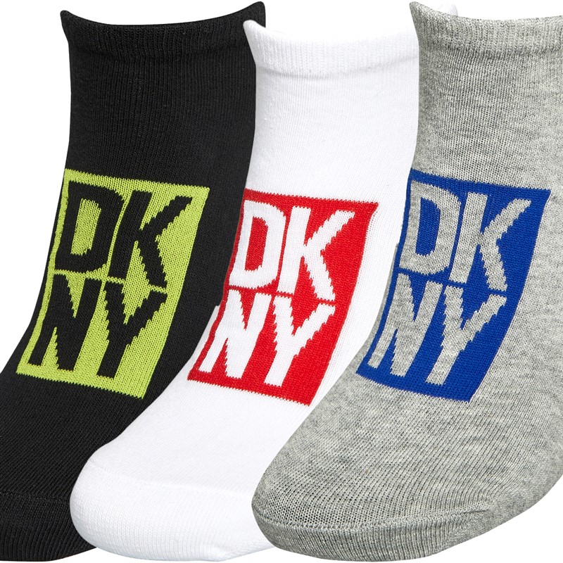 DKNY Męskie Cozine Skarpety Sportowe Multis