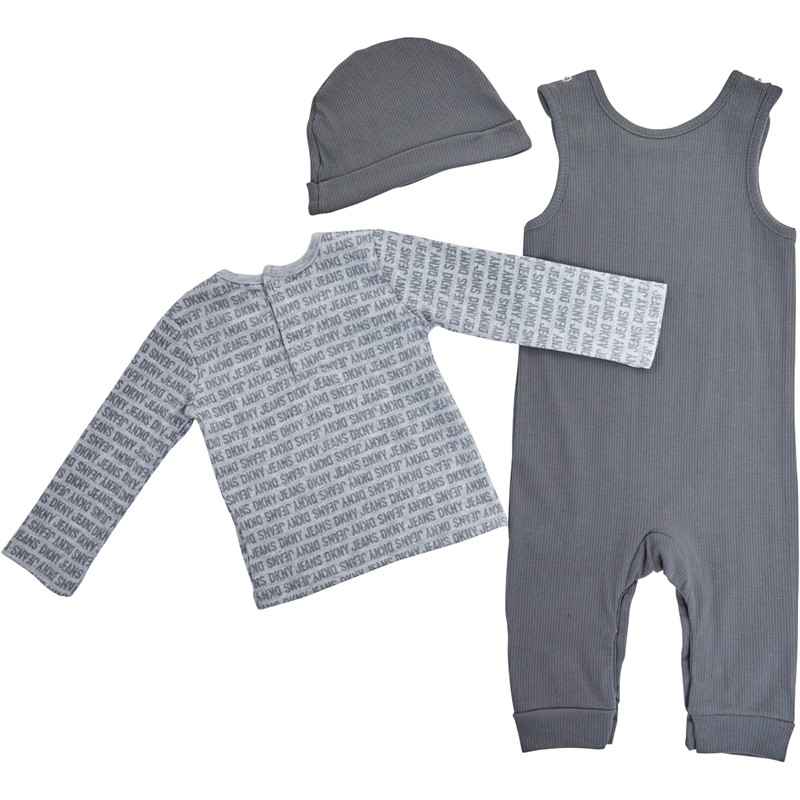 DKNY Chłopięce Co-Ords Odcienie szarości