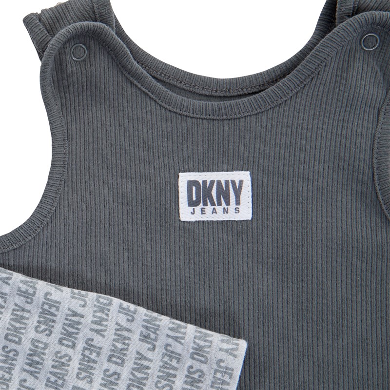 DKNY Chłopięce Co-Ords Odcienie szarości