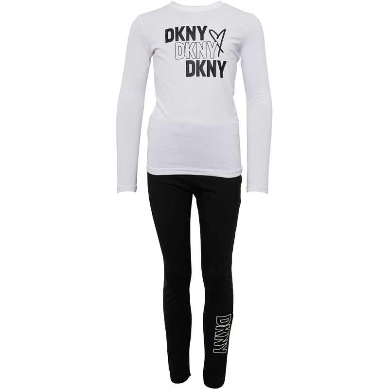 DKNY Piger Pyjamasæt Hvid