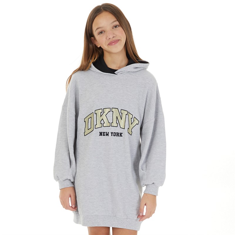 Buy DKNY Girls Dress Chine Grey