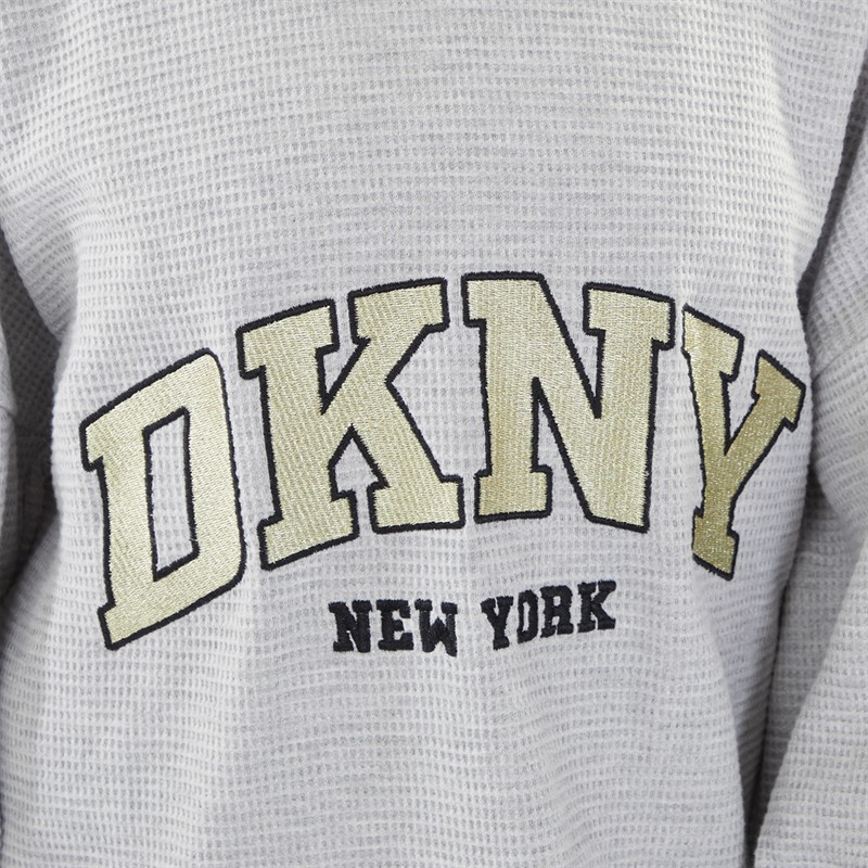 DKNY Girls Dress Chine Grey