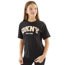 DKNY T-shirt met korte mouwen Meisjes Zwart