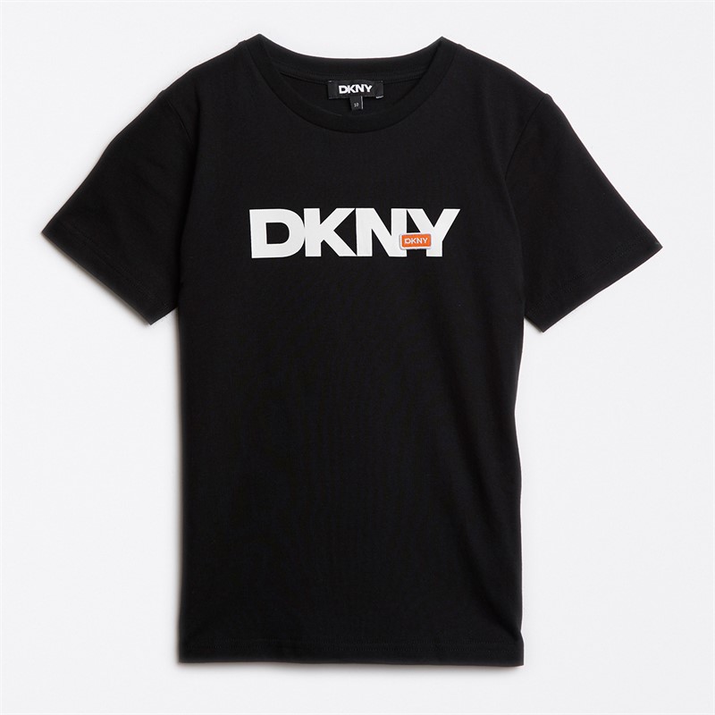 DKNY T-shirt til Børn med korte ærmer Sort