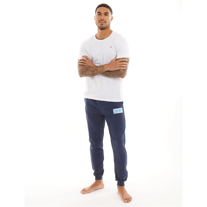 DKNY Mens Icemen Lounge Pants Dress Blue