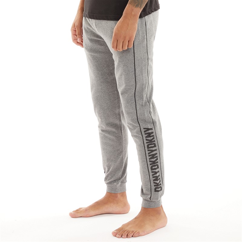 DKNY Mens Nailers Lounge Pants Charcoal