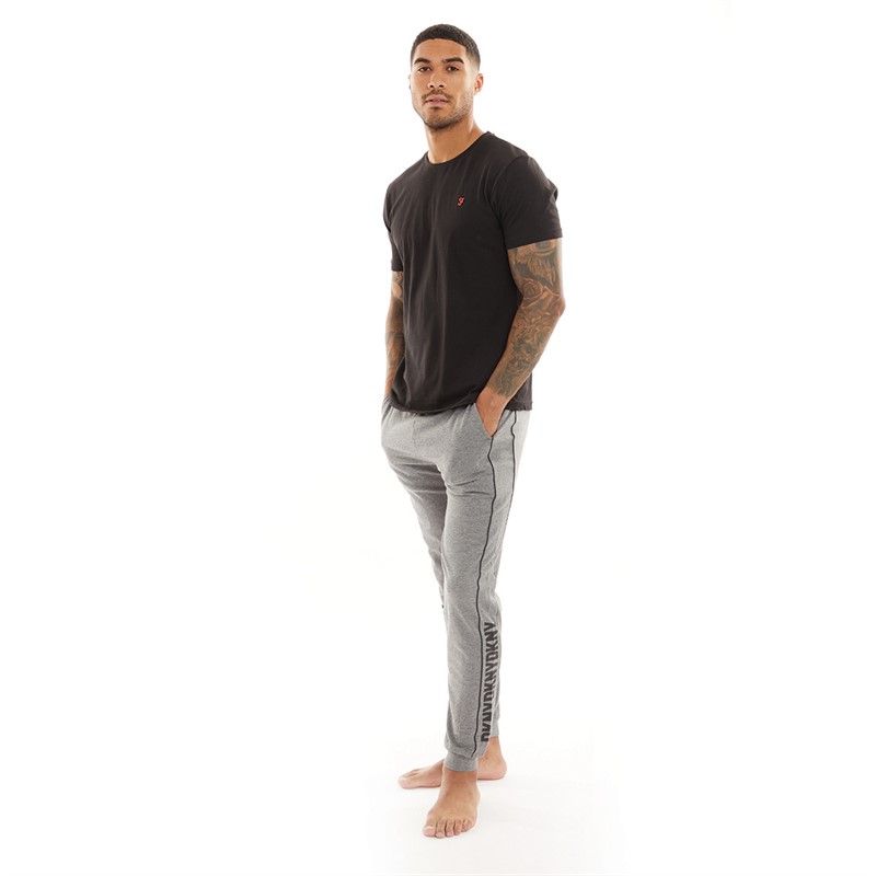 DKNY Mens Nailers Lounge Pants Charcoal