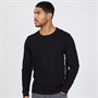 DKNY Mens Elks Long Sleeve Lounge Top Black