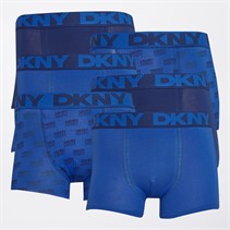 DKNY Boys Six Pack Boxers Blue/Blue