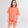 DKNY Girls T-Shirt And Shorts Co-Ord Set Pink
