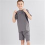 DKNY Boys T-Shirt And Shorts Co-Ord Set Grey