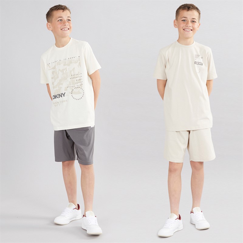 DKNY Boys Two Pack Co-Ord Sets Beige