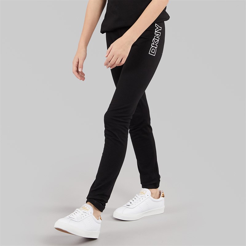 DKNY Girls Brooklyn Mindset Leggings Black