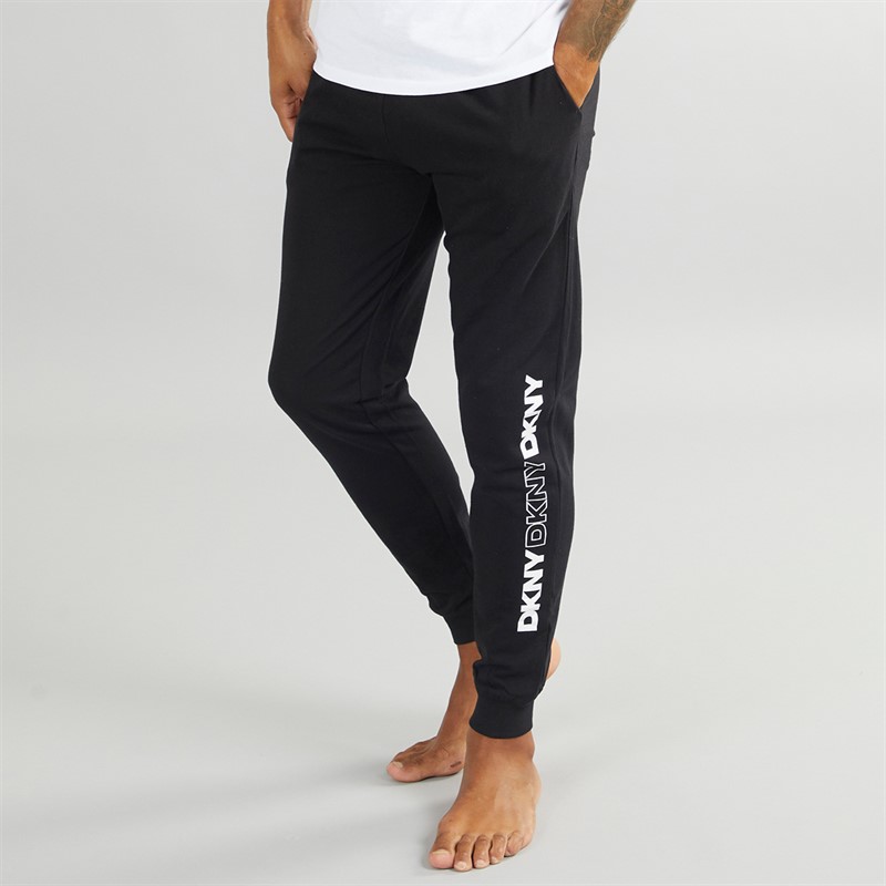 DKNY Mens Trojan Lounge Pants Black