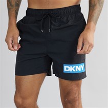 DKNY Mens Kos Swim Shorts Black