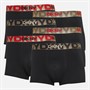 DKNY Mens Archie Six Pack Trunks Black/Black/Black/Black/Black/Black