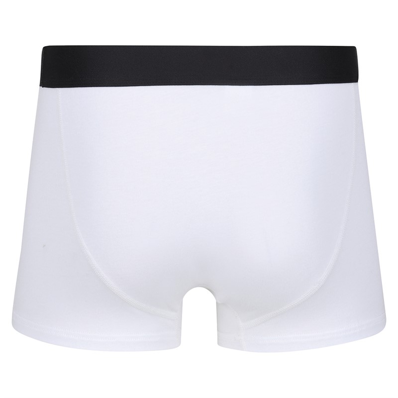 DKNY Mens New York Three Pack Modal Boxer Trunks White