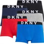 DKNY Męskie Walpi Five Pack Bokserki Wielobarwny