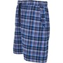 Kangaroo Poo Mens Woven Check Shorts Blue Check