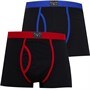 Kangaroo Poo Boxer Two Pack Boxer Homme Noir