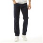 Kangaroo Poo Heren Straight Fit Jeans Donker Wash