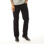 Kangaroo Poo Mens Straight Fit Denim Jeans Black