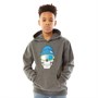 Kangaroo Poo Junior Skull Kapuzentop Anthrazitmeliert