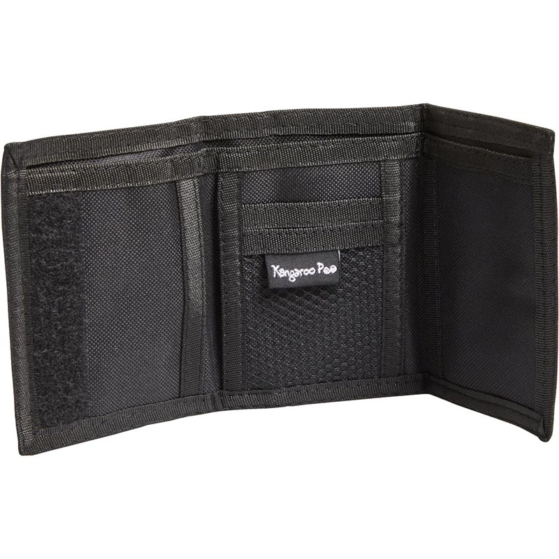 Kangaroo Poo Mens Ripper Wallet Black