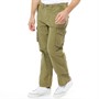 Kangaroo Poo Mens Twill Combat Pants Khaki