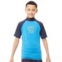 Kangaroo Poo Top Protection UV Rash Garçon Bleu Roi