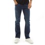 Kangaroo Poo Herren Bootcut Denim Bootcut Jeans Dunkelblau