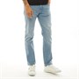 Kangaroo Poo Mens Straight Fit Denim Jeans Bleach Wash
