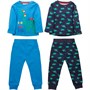 Kangaroo Poo Infant Two Pack Pyjamas Royal/Multi