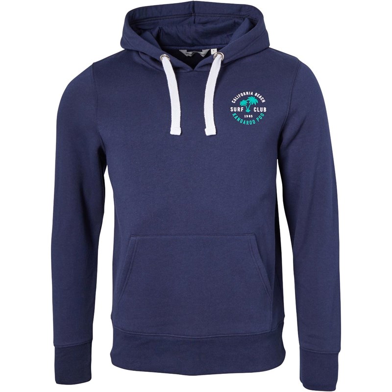 Buy Kangaroo Poo Mens Hoodie Navy