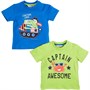 Kangaroo Poo Spædbørn Drenge Infant T-shirts Kongeblå